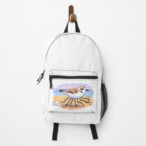 Item preview, Snowy Plover Beach Sprint – Cute Running Shorebird Cartoon designed and sold by Jakkuri.