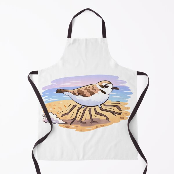 Item preview, Snowy Plover Beach Sprint – Cute Running Shorebird Cartoon designed and sold by Jakkuri.