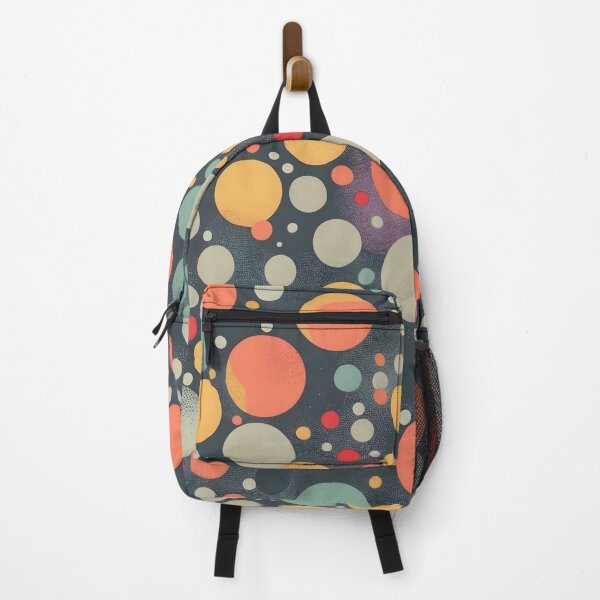 Item preview, Vintage Organic Polka Dot Abstract Retro Fashion Print designed and sold by NK-Studios .