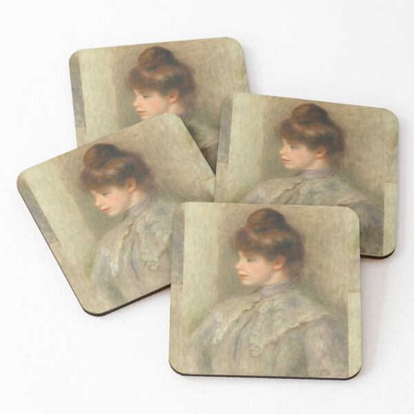 Item preview, Madame Valtat Nee Suzanne Noel by Pierre-Auguste Renoir: Impressionist Portrait Poster designed and sold by artofuniverse.