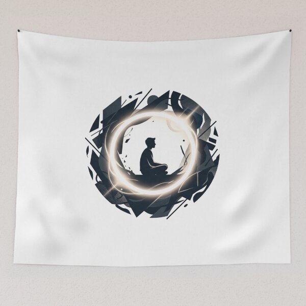 Item preview, Introvert Safe Space Shirt – Small Circle Deep Thoughts Minimal Aesthetic designed and sold by Quiet Mode Studio.