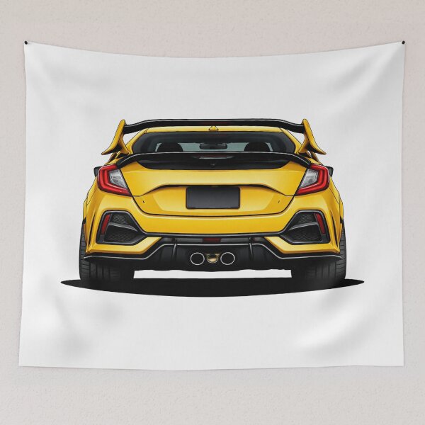 Item preview, Sport Hatchback Rear View – Turbo Performance Street Design designed and sold by GT Garage.