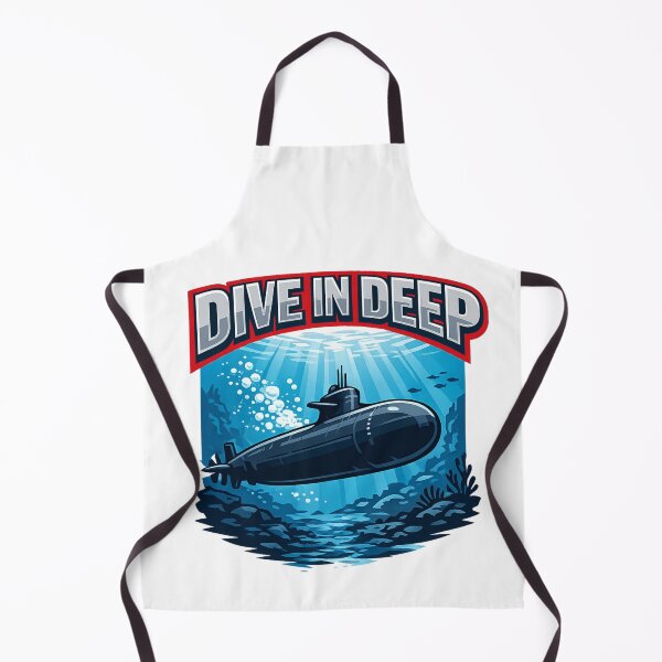 Item preview, Dive In Deep Submarine Ocean Design designed and sold by Combat Skies.