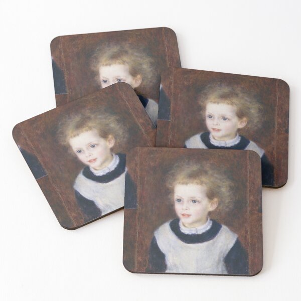 Item preview, Marguerite Therese Margot Berard by Pierre-Auguste Renoir: Impressionist Child Portrait designed and sold by artofuniverse.