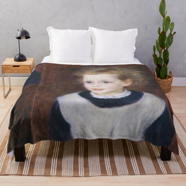 Item preview, Marguerite Therese Margot Berard by Pierre-Auguste Renoir: Impressionist Child Portrait designed and sold by artofuniverse.