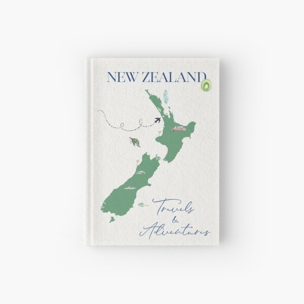 New Zealand Travel Journal-2019 Hardcover Journal