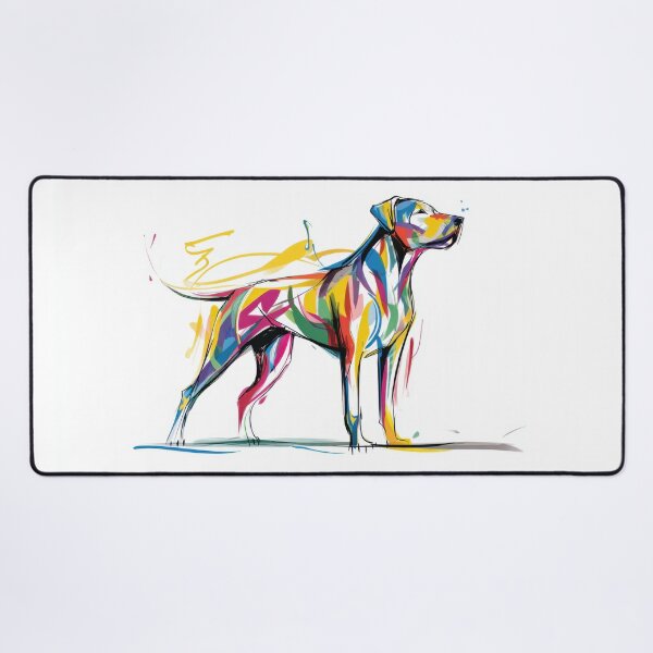 Item preview, Colorful dog standing tall designed and sold by anytka.