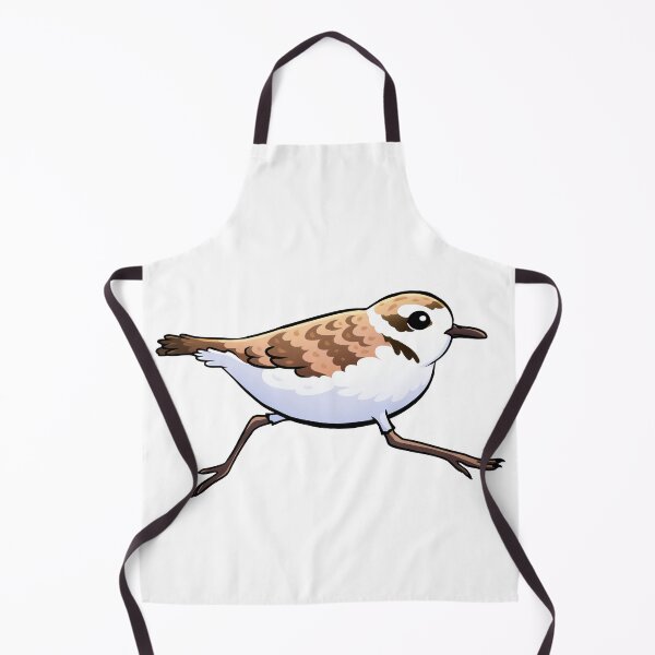 Item preview, Snowy Plover Zoomies – Cute Running Beach Bird Cartoon designed and sold by Jakkuri.