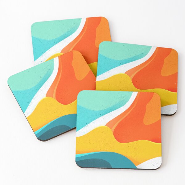 Item preview, Colorful abstract shapes in motion designed and sold by anytka.