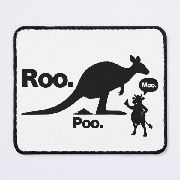 Item preview, Roo Poo Moo designed and sold by pUNKnown.