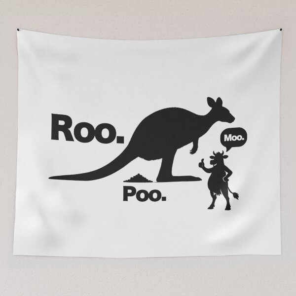Item preview, Roo Poo Moo designed and sold by pUNKnown.