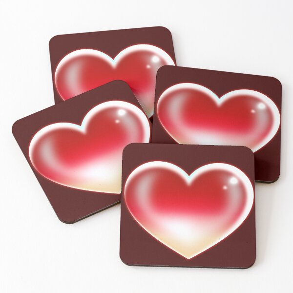 Item preview, Cute Heart Red designed and sold by DrowningBeauty.