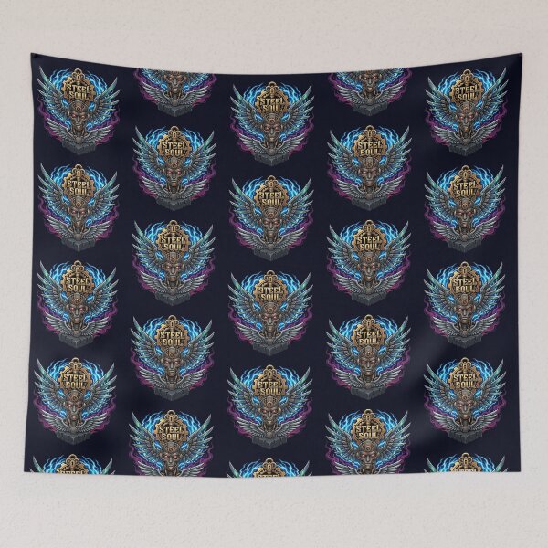 Item preview, "Steel Soul Cyberpunk Emblem" designed and sold by Dogandesighn.