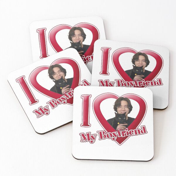 Item preview, Min Yoongi SUGA - I Love My Boyfriend designed and sold by Dooby's Bizarre .