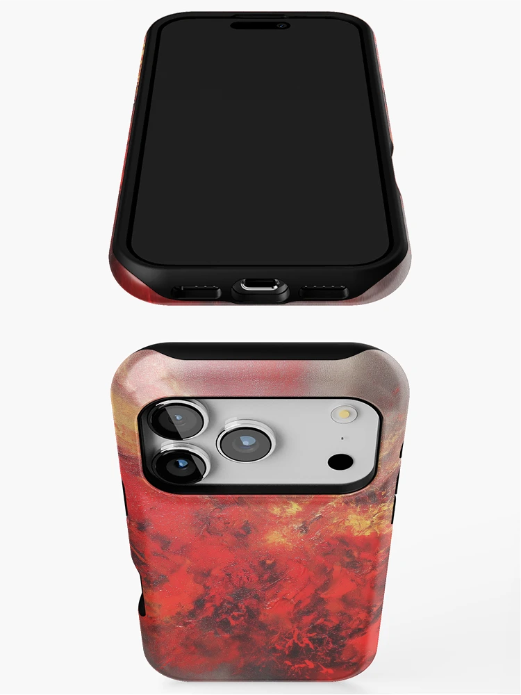 Thumbnail 3 of 4, iPhone Case, Exploding Love designed and sold by 14aceswild.