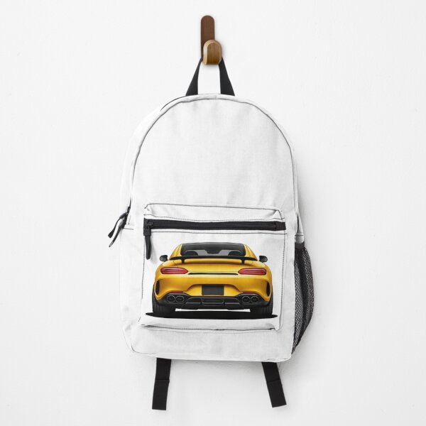 Item preview, Yellow German Sports Car Rear View – Performance Coupe Design designed and sold by GT Garage.