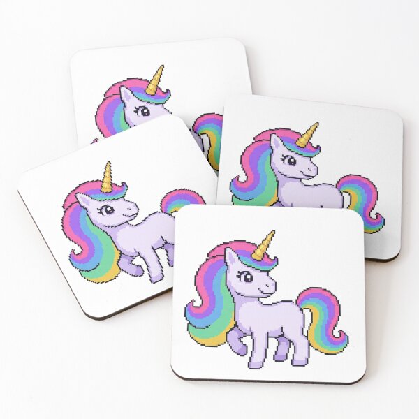 Item preview, Pixel Unicorn Sticker — Y2K Retro Game Sprite Kawaii Fantasy Art designed and sold by Velustro Shop.
