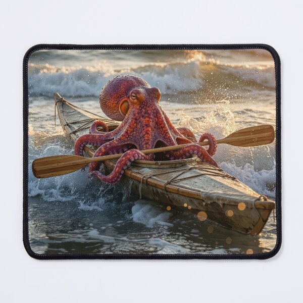 Item preview, Octopus Kayaks to Shore designed and sold by Tridentulus.