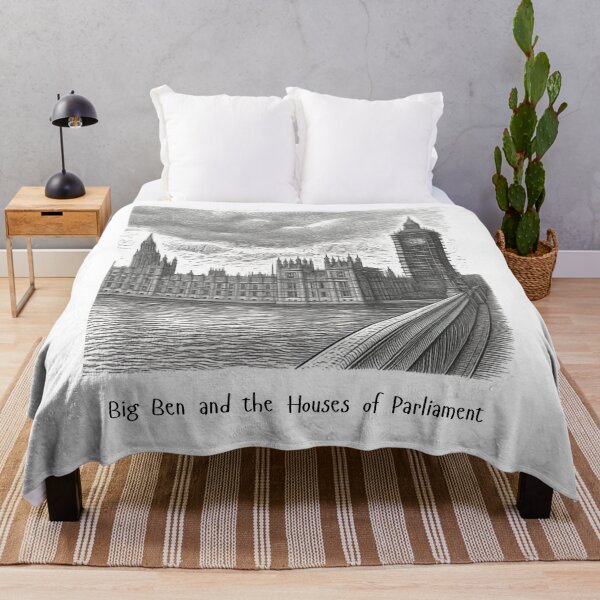 Item preview, Big Ben And The Houses Of Parliament. designed and sold by Dinasshop.