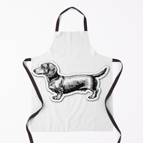 Item preview, Dachshund standing in side view designed and sold by anytka.