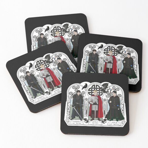 Item preview, arthur the king - merlin the sorcerer - mordred the traitor designed and sold by kobyakov.