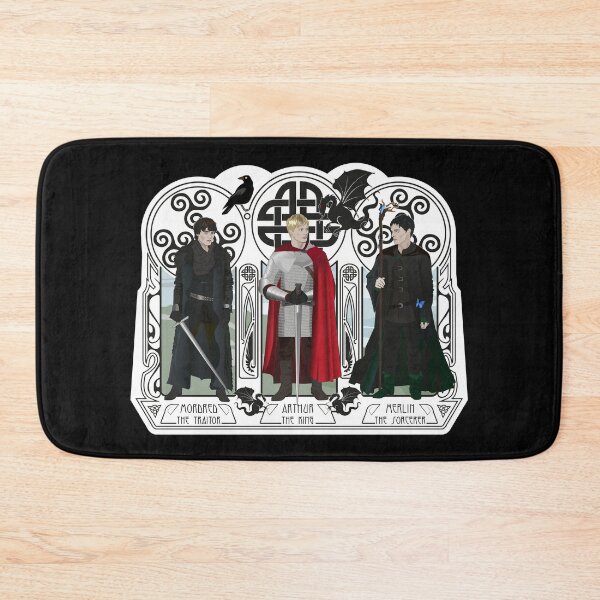 Item preview, arthur the king - merlin the sorcerer - mordred the traitor designed and sold by kobyakov.