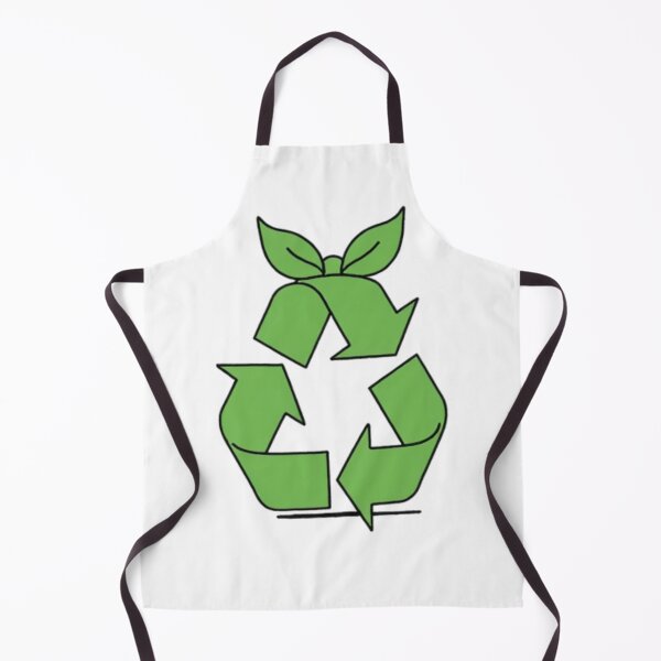 Item preview, Minimalist Recycling Symbol | Eco-Friendly Sustainability Design designed and sold by Sixième Studio.