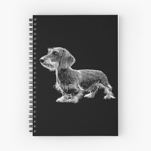 Item preview, Dachshund stands on dark background designed and sold by anytka.