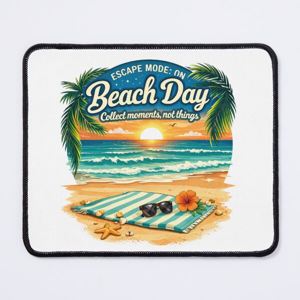 Item preview, Perfect Day at the Beach Sunset Design – Summer Ocean Art designed and sold by MJOSTORE.