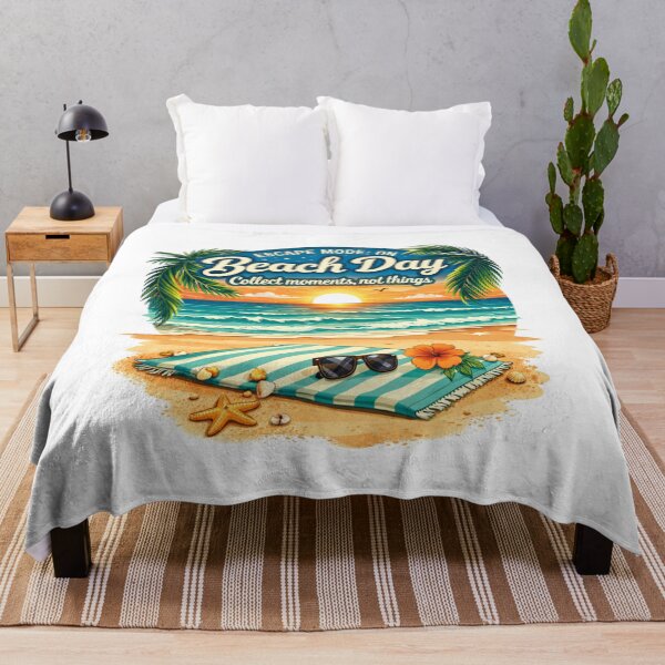 Item preview, Perfect Day at the Beach Sunset Design – Summer Ocean Art designed and sold by MJOSTORE.
