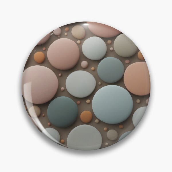 Item preview, Vintage Organic Sphere Abstract Retro Fashion Print designed and sold by NK-Studios .