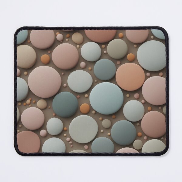 Item preview, Vintage Organic Sphere Abstract Retro Fashion Print designed and sold by NK-Studios .