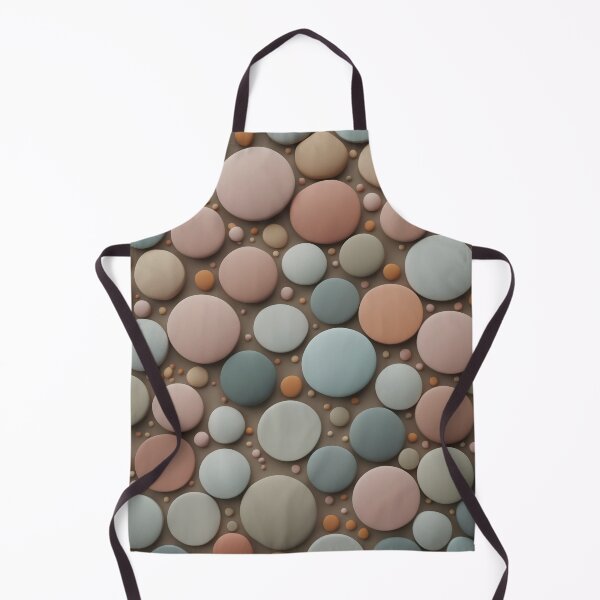 Item preview, Vintage Organic Sphere Abstract Retro Fashion Print designed and sold by NK-Studios .