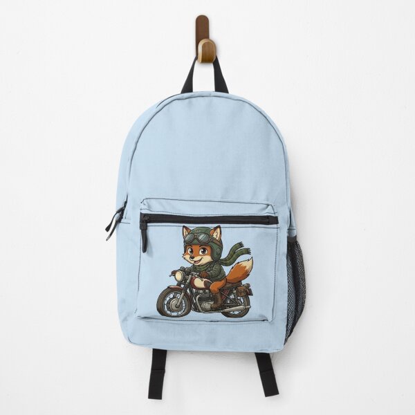 Item preview, "Motorcycle Fox Adventure" designed and sold by Dogandesighn.