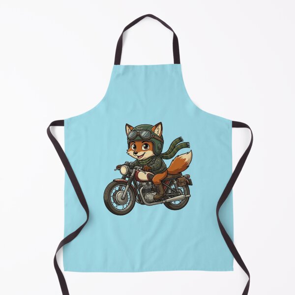 Item preview, "Motorcycle Fox Adventure" designed and sold by Dogandesighn.