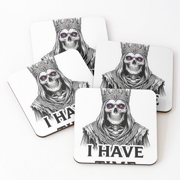 Item preview, Lich I Have Time Undead Wizard Dark Fantasy Gift designed and sold by EKHOAISTORE.