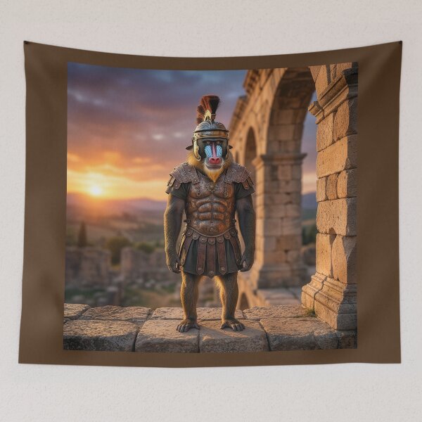 Item preview, Not On This Mandrill Centurion's Watch designed and sold by Tridentulus.