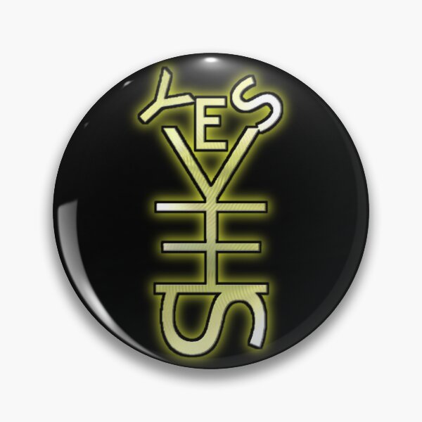 Item preview, Golden YES logo. designed and sold by Giulivo Store Graphic.