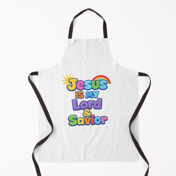 Item preview, Jesus Is My Lord & Savior – Colorful Christian Kids Faith Shirt designed and sold by SoulThread Studio.