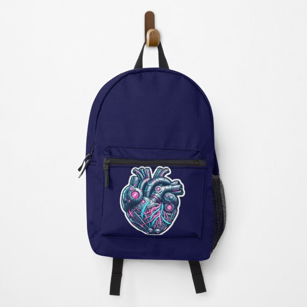 Item preview, "Cybernetic Heart Neon Fusion" designed and sold by Dogandesighn.
