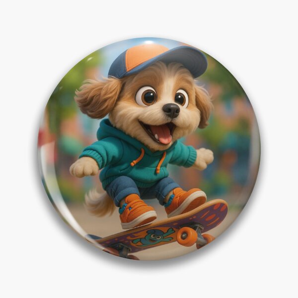 Item preview, Skater Shih Poo designed and sold by Sillytoe.