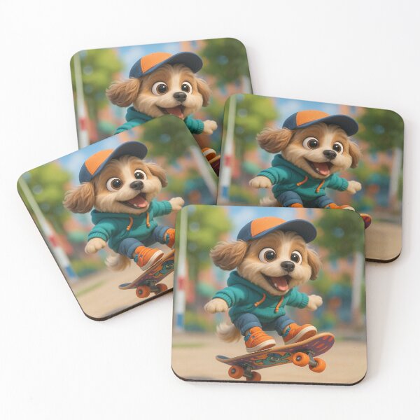 Item preview, Skater Shih Poo designed and sold by Sillytoe.