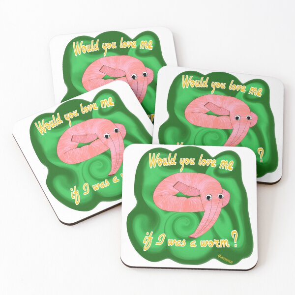 Item preview, Would you love me if I was a worm? designed and sold by SisterRedcap.