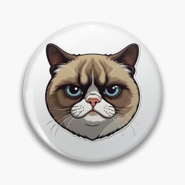 Item preview, Funny Grumpy Cat Cartoon Meme - 9 designed and sold by RELAX STATION.