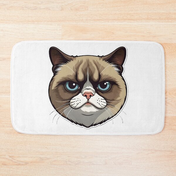 Item preview, Funny Grumpy Cat Cartoon Meme - 9 designed and sold by RELAX STATION.
