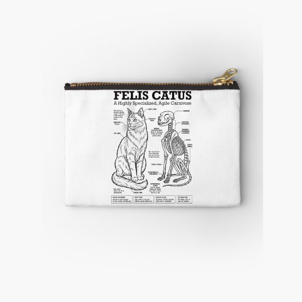 Item preview, Cat Anatomy Felis Catus Cats Skeleton Funny Science Diagram designed and sold by GrandeDuc.