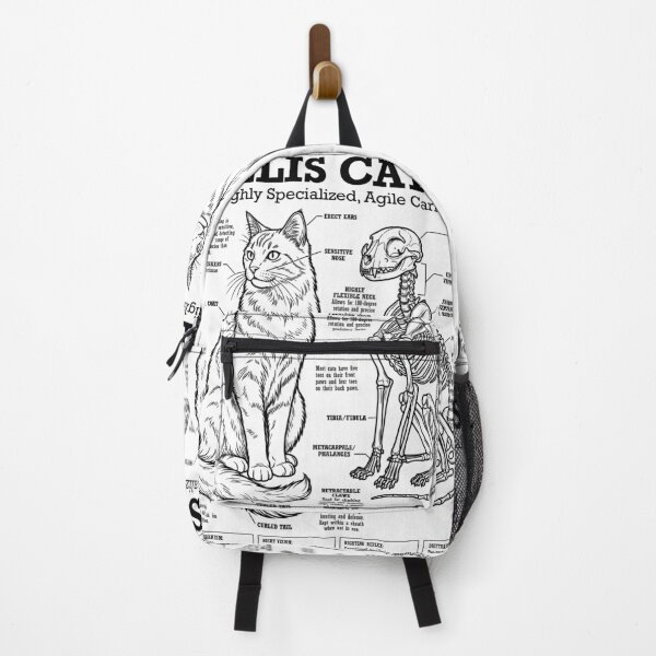 Item preview, Cat Anatomy Felis Catus Cats Skeleton Funny Science Diagram designed and sold by GrandeDuc.