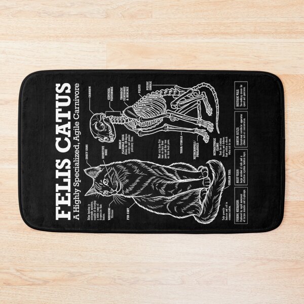 Item preview, Cat Anatomy Felis Catus Cats Skeleton Funny Science Diagram designed and sold by GrandeDuc.