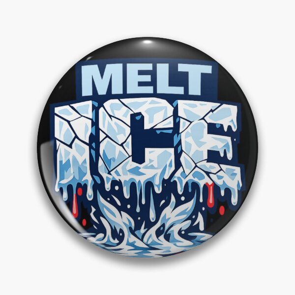 Item preview, Melt Ice | Anti Ice Bold Protest Typography designed and sold by Zuriel Hargrove.