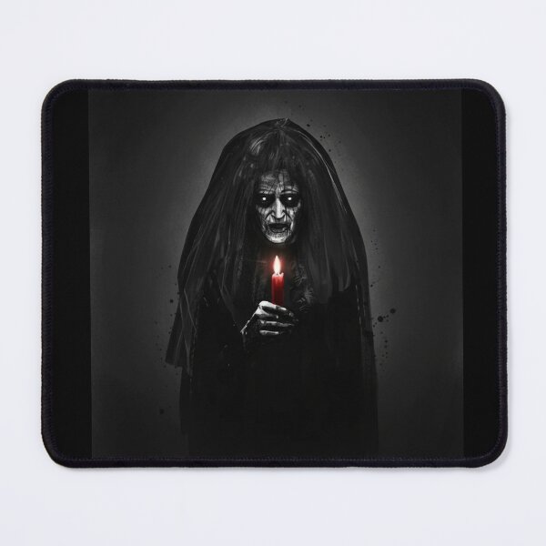 Item preview, Dark Veil Spirit Candle – Insidious Inspired Horror Illustration designed and sold by LavinyArt.